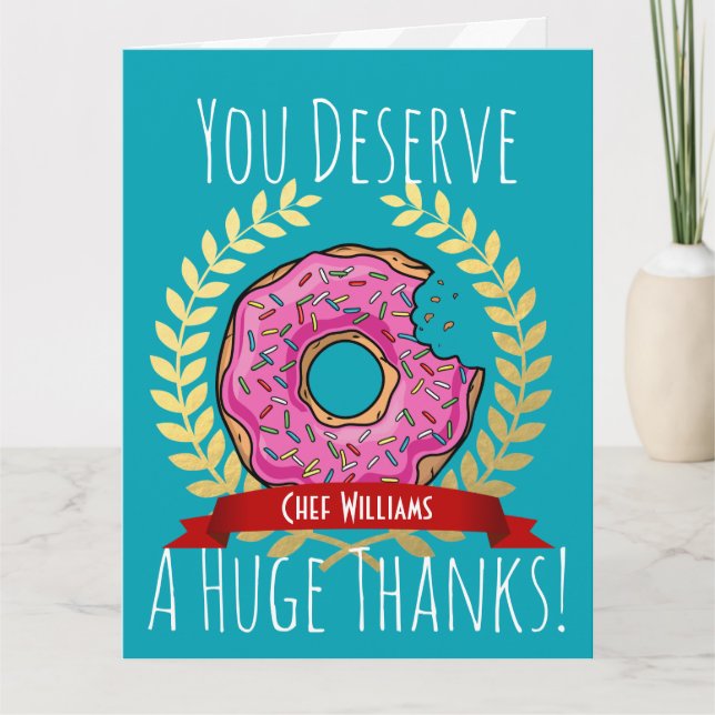 Giant Rosa Donut Chef | Cook Tack (Framsida)
