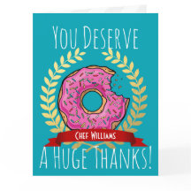 Giant Rosa Donut Chef | Cook Tack