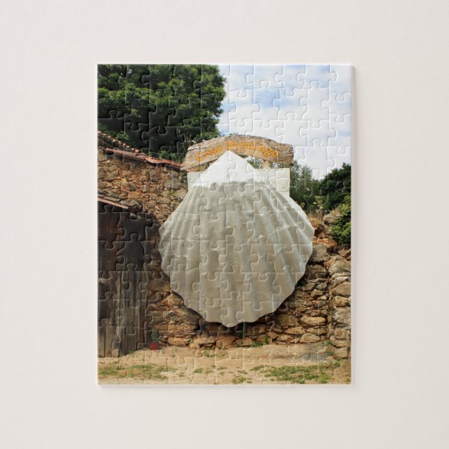 Giant scallop snäcka, El Camino Pussel (Vertikal)
