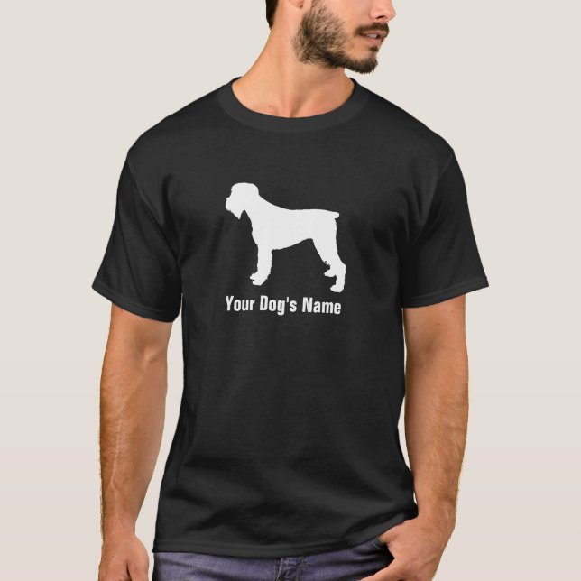 Giant Schnauzer ジ ャ イ ア シ ン ト ・ budurkund T Shirt (Framsida)