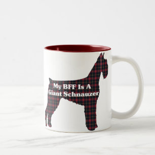 Giant Schnauzer BFF Två-Tonad Mugg