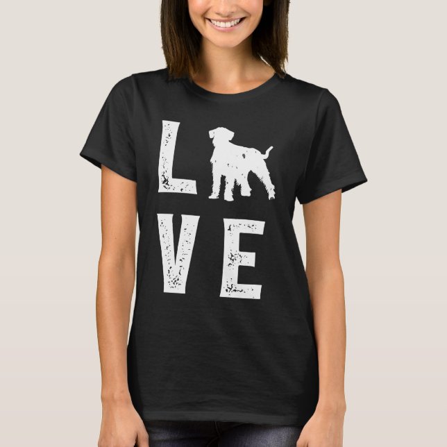 Giant Schnauzer Love  1 T Shirt (Framsida)