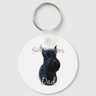 Giant Schnauzer Pappa 2 Nyckelring