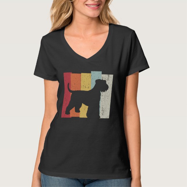 Giant Schnauzer T Shirt (Framsida)