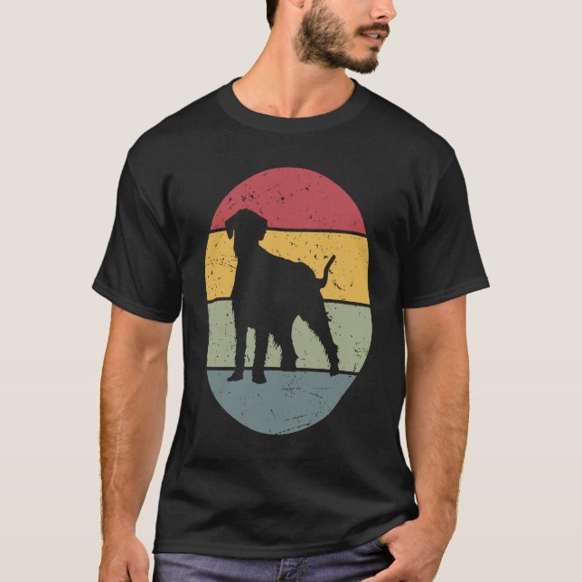 Giant Schnauzer Vintage T Shirt (Framsida)