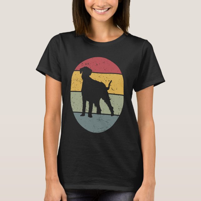 Giant Schnauzer Vintage T Shirt (Framsida)