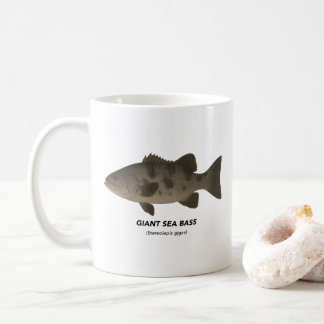 Giant Sea Bass - Marine Animals of California Kaffemugg