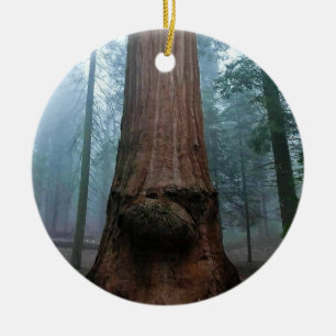 Giant Sequoia Träd in Grant Grove, CA Julgransprydnad Keramik