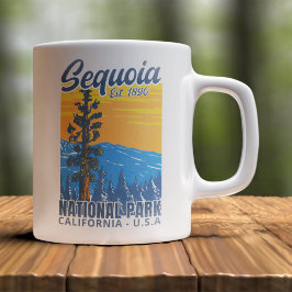 Giant Sequoias Forest Nature Scene Kaffemugg