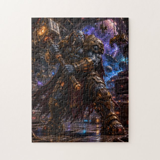 Giant Space Pirate — Hammer Warrior Pussel (Vertikal)