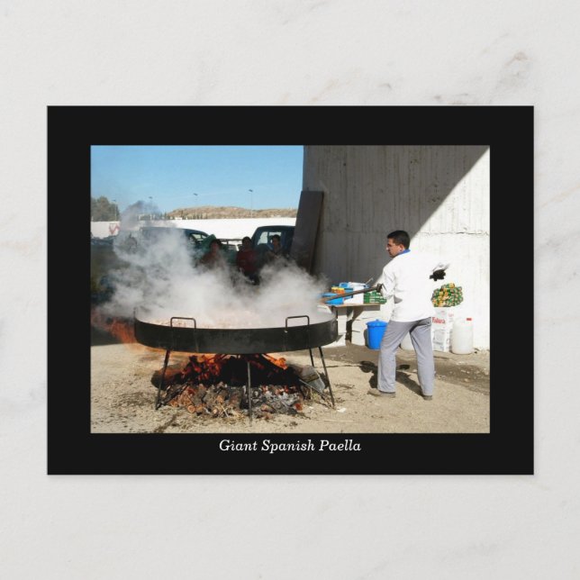 Giant Spain Paella-vykort Vykort (Framsida)