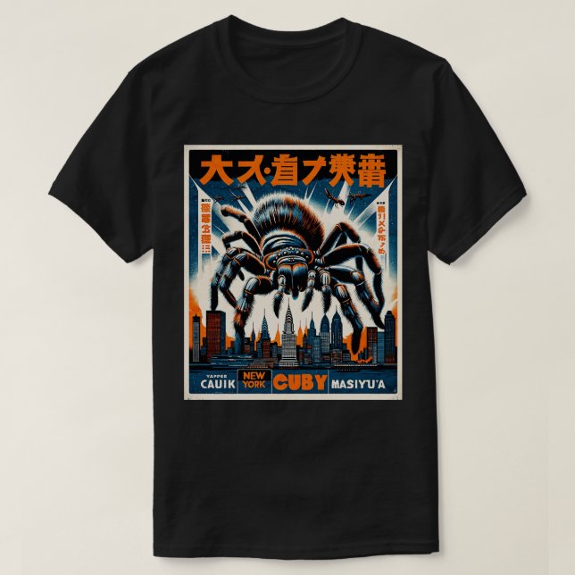 Giant Spider T Shirt (Design framsida)