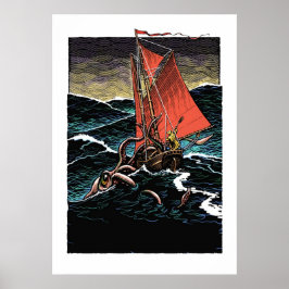 Giant Squid Poster