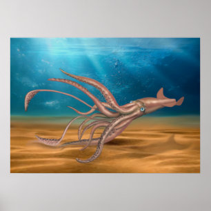 GIANT SQUID POSTER
