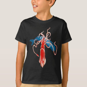 Giant Squid vs. Whale T Shirt