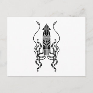 Giant Squid Vykort