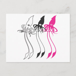 Giant Squids Vykort