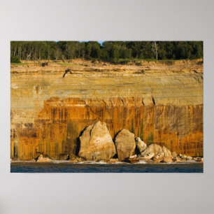 Giant sten, Pictured Sten Nat'l Lakeshore, MI Poster