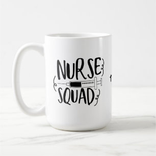 Giant Syringe Nurse Squad Funny Nurse Kaffemugg