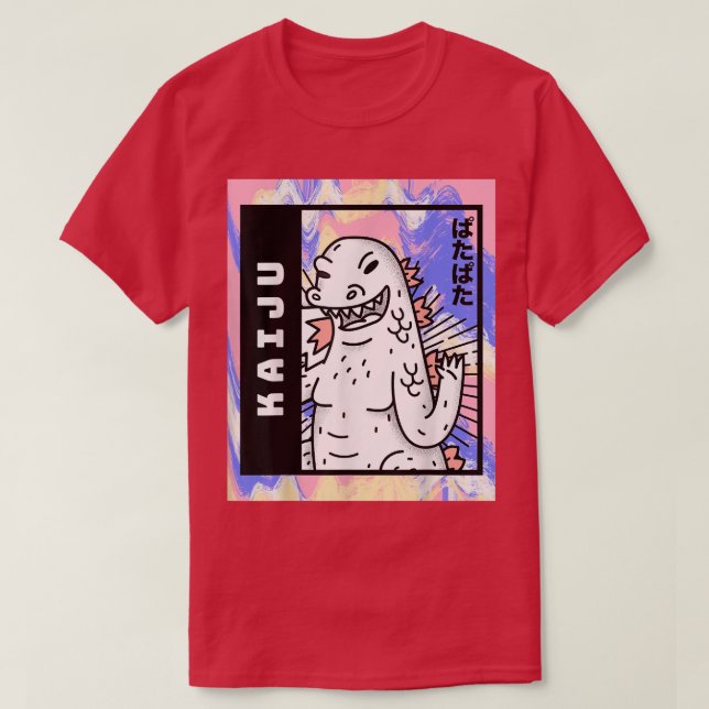 Giant Tokyo Japan Kaiju Strange Creature Monster A T Shirt (Design framsida)