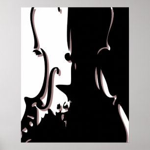 Giant Violin 16x20-Poster Poster