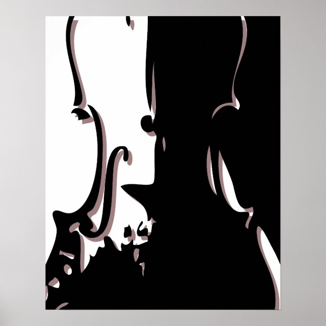 Giant Violin 16x20-Poster Poster (Framsidan)