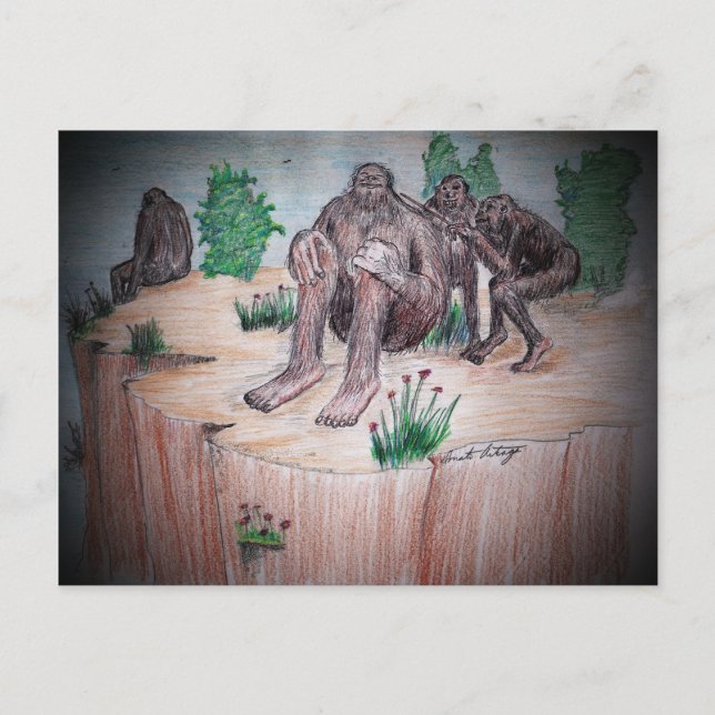 Giant wakes vykort (Framsida)