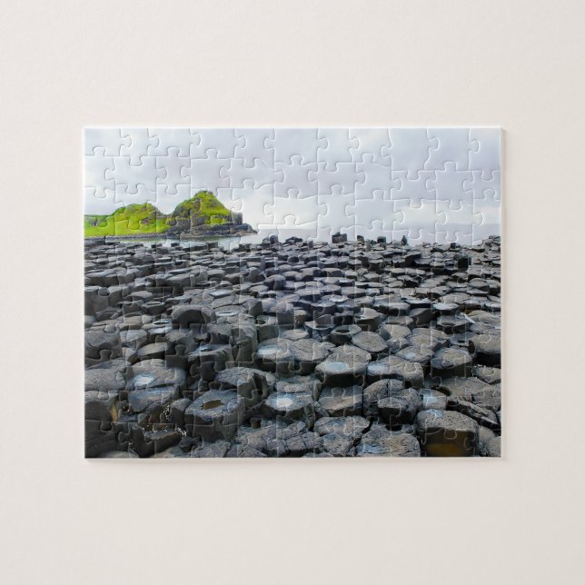Giant's Causeway Antrim Irland. Pussel (Horisontell)