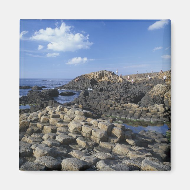 Giants Causeway, County Antrim, Nordirland Magnet (Framsidan)