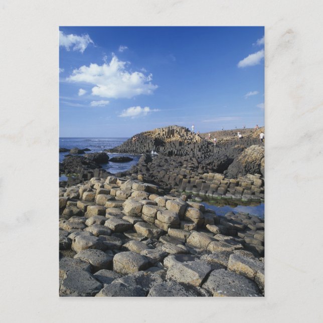 Giants Causeway, County Antrim, Nordirland Vykort (Framsida)