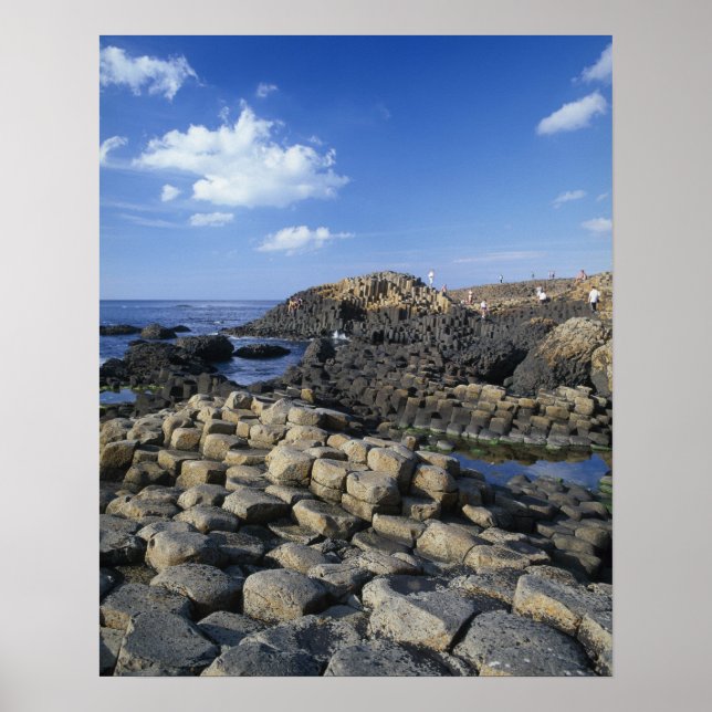 Giants Causeway, County Antrim, Northern Poster (Framsidan)