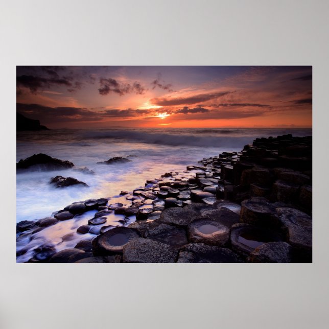 Giants Causeway - gränsfri Poster (Framsidan)