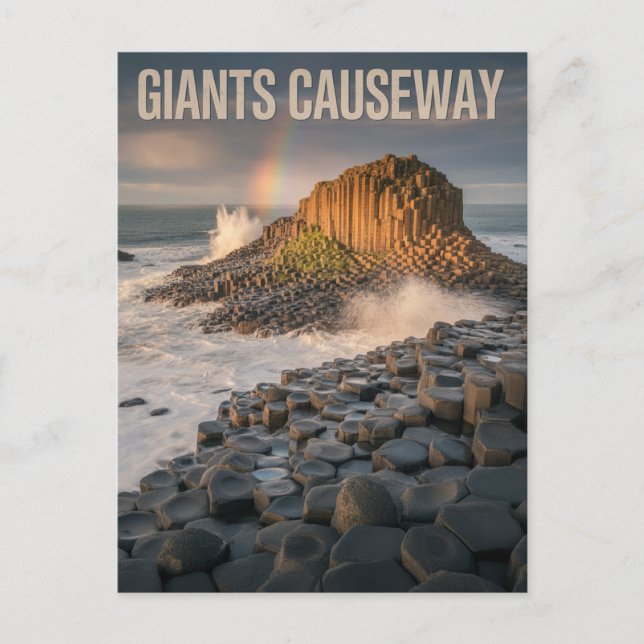 Giants Causeway Helg Vykort (Framsida)