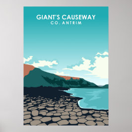 Giants Causeway Ireland Poster