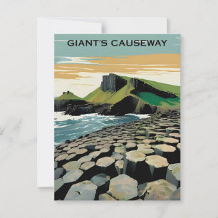 Giant's Causeway Ireland Vykort