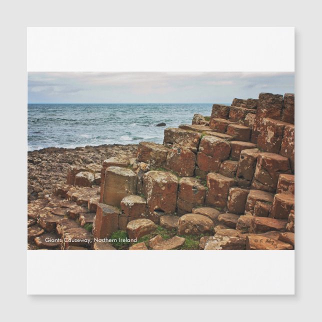 Giants Causeway, Irland, Magnetic Card (Framsida)