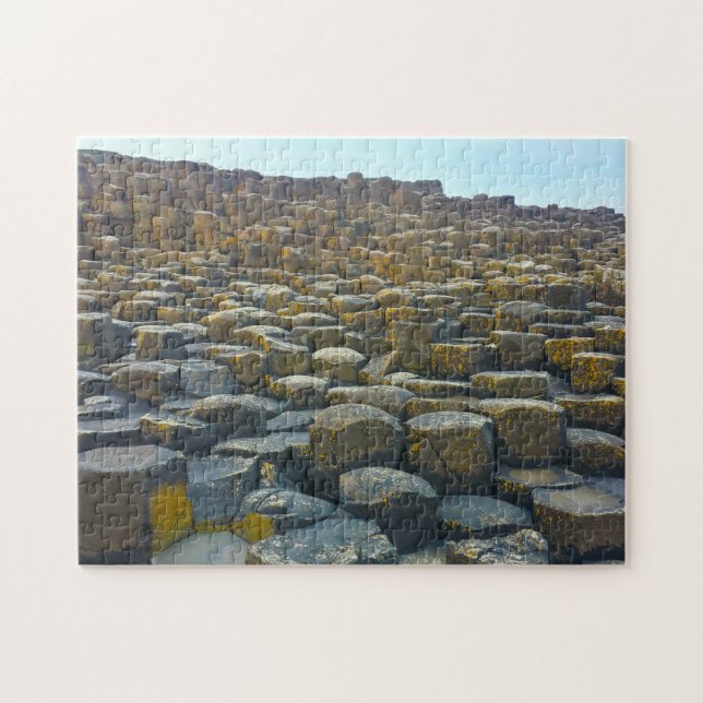 Giants Causeway  Irland. Pussel (Horisontell)