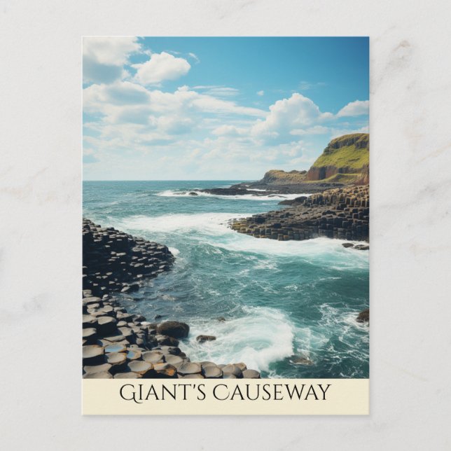 Giants Causeway | Nordirland Art Vykort (Framsida)