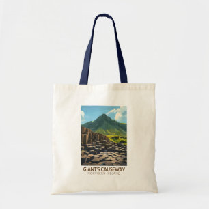 Giants Causeway Northern Ireland Illustration Tygkasse