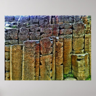 Giant's Causeway Northern Ireland Poster