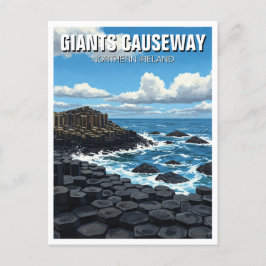 Giants Causeway Northern Ireland Travel Vykort