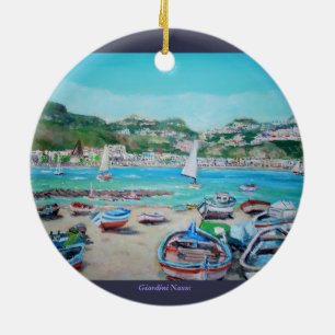 Giardini Naxos - prydnad Julgransprydnad Keramik