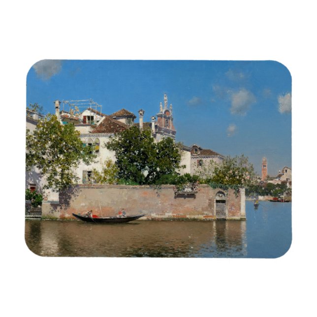 Giardino del Palazzo Vendramin, Martin Rico Magnet (Horisontell)