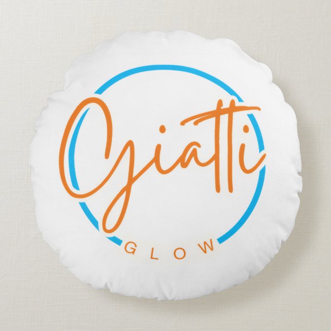 Giatti Glow  Rund Kudde (Framsidan)