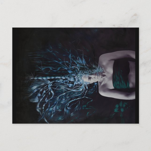 GIAWIL 10 Blue Vykort (Framsida)