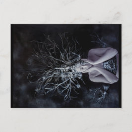 GIAWIL Wise Grått Vykort