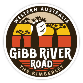 Gibb River Road, Westerna Australien Sticker Klistermärken