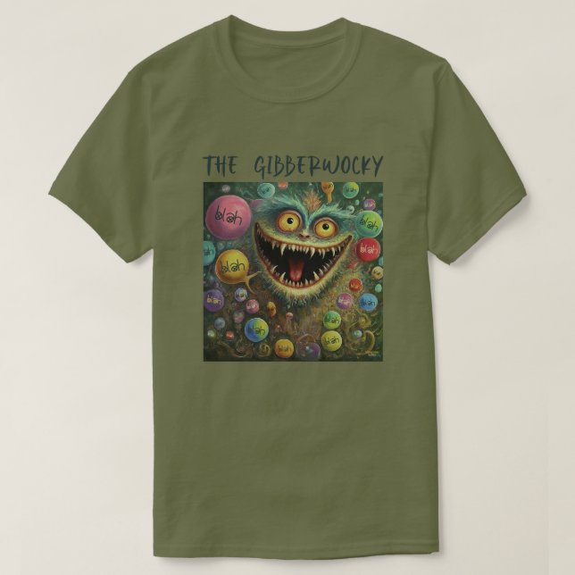 Gibberwocky T Shirt (Design framsida)