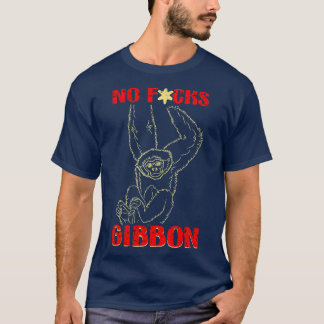 Gibbon Ape Monkey Funny - 2 T Shirt