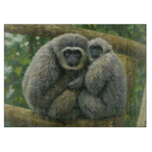 Gibbon Assions - Emotional Wildlife Porträtt